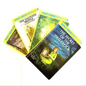 Vintage Nancy Drew Mystery Stories Book Lot 1 9 15 29 Young Adult Fiction